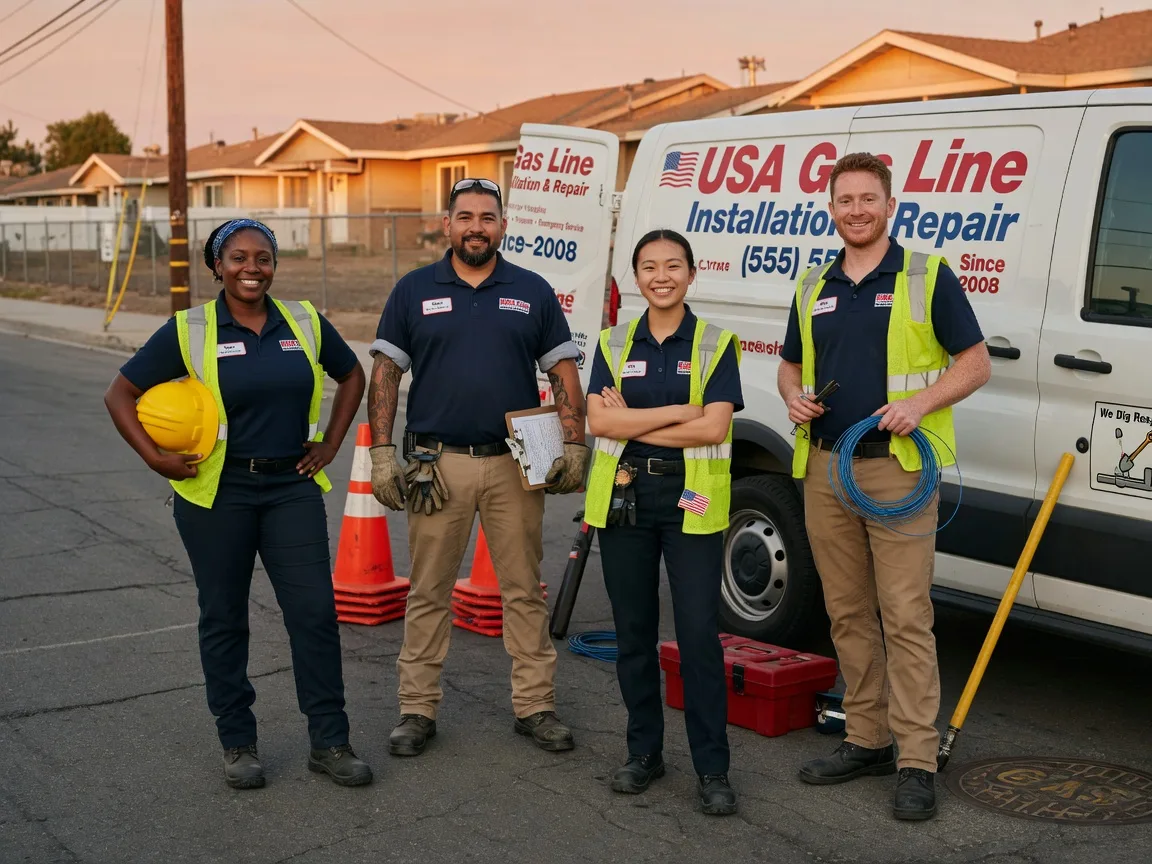 Gas Line Installation company in Paradise, CA